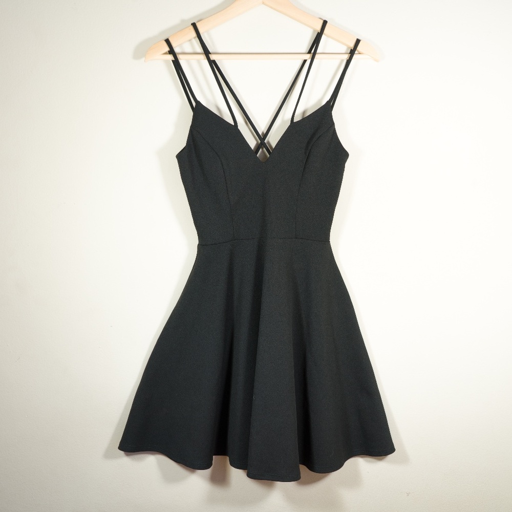 Strappy Black Dress